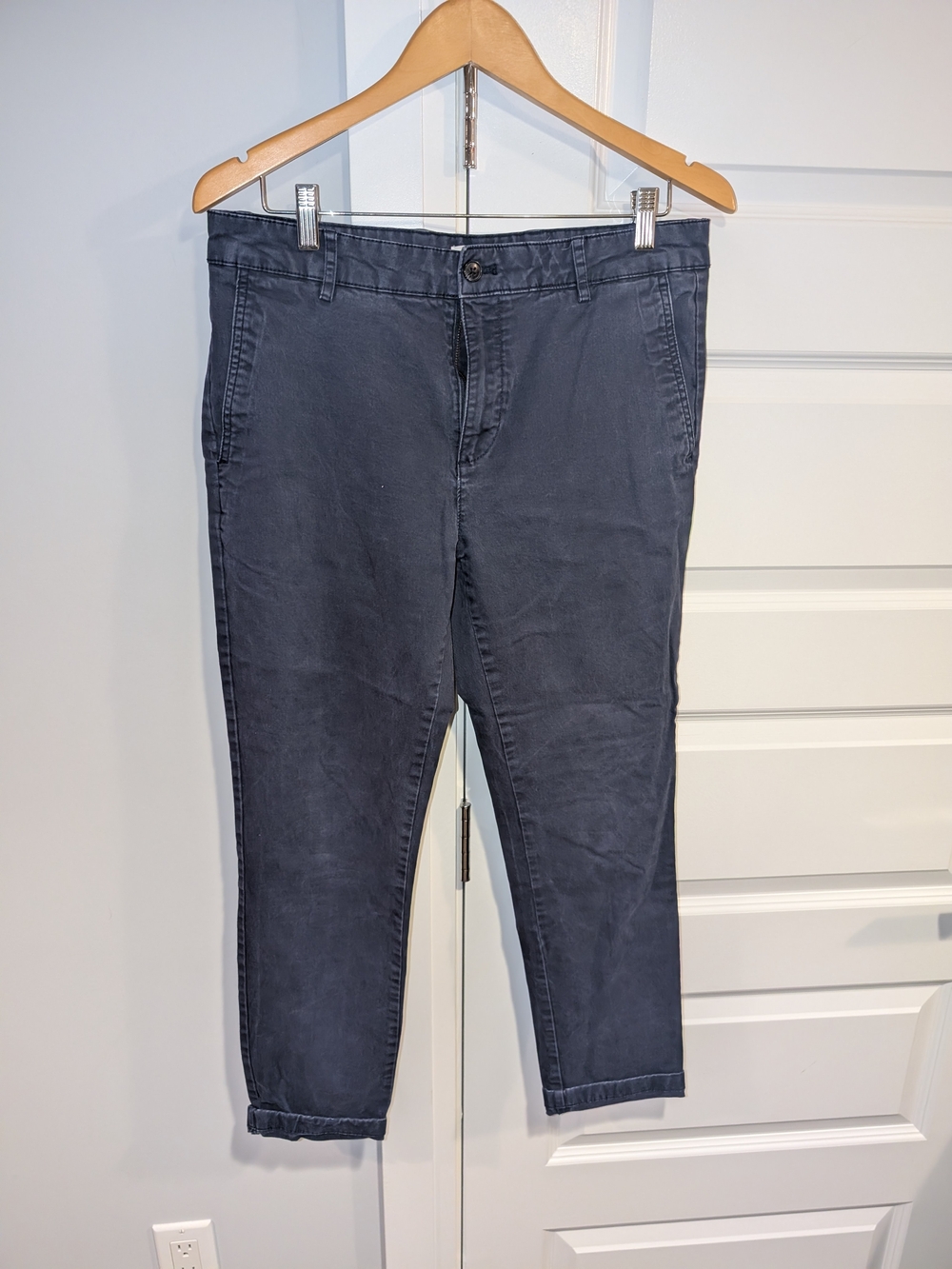 Topman Navy Blue Men's Casual Chinos 34x30